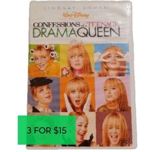 CONFESSIONS OF A TEENAGE DRAMA QUEEN DISNEY PG Kid Movie Family DVD Film